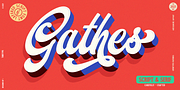 Gathes, a Script Font by Thirtype (Thumbnail 1 of 8)