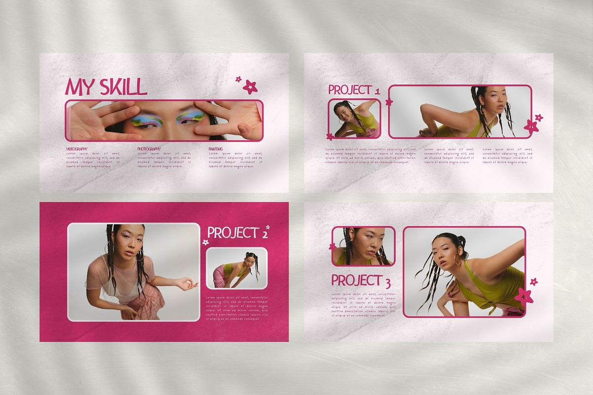Canva Portfolio Presentation, a Presentation Template by Dstudio (Photo 2 of 3)