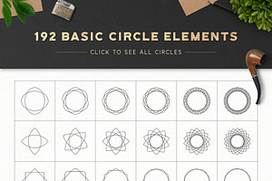 Premium Circle Badge Logo Creator