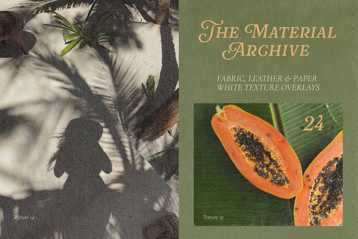 Paper Fabric Texture Overlays White, a Texture Graphic by TD fonts (Photo 1 of 10)