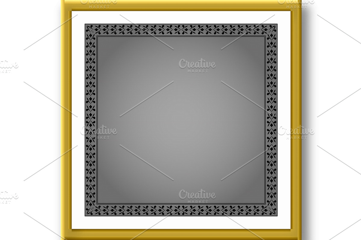 Decorative frame Elegant vector, an Object Illustration by RODINA (Photo 2 of 3)