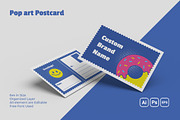 Pop Art Postcard, a Print Template by Fannan Studio (Thumbnail 1 of 3)