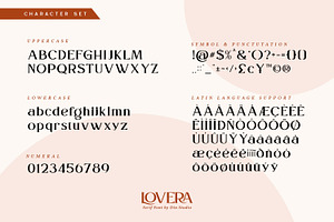 Lovera-Elegant Serif Font