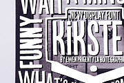 Kikster, a Handwritten Font by La Boite Graphique (Thumbnail 3 of 5)