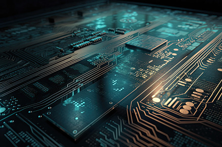 Circuit board close up. Technology b, a Photo by Iftikhar Alam