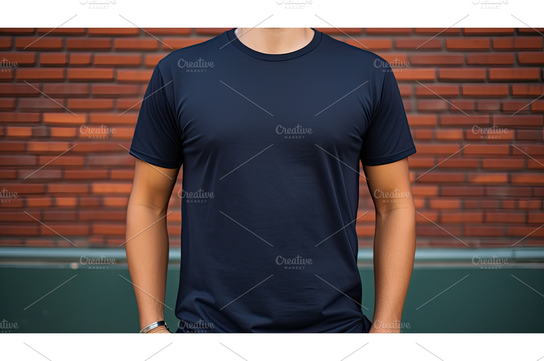 solid blank navy blue tshirt ai, a Beauty & Fashion Photo by pikepicture