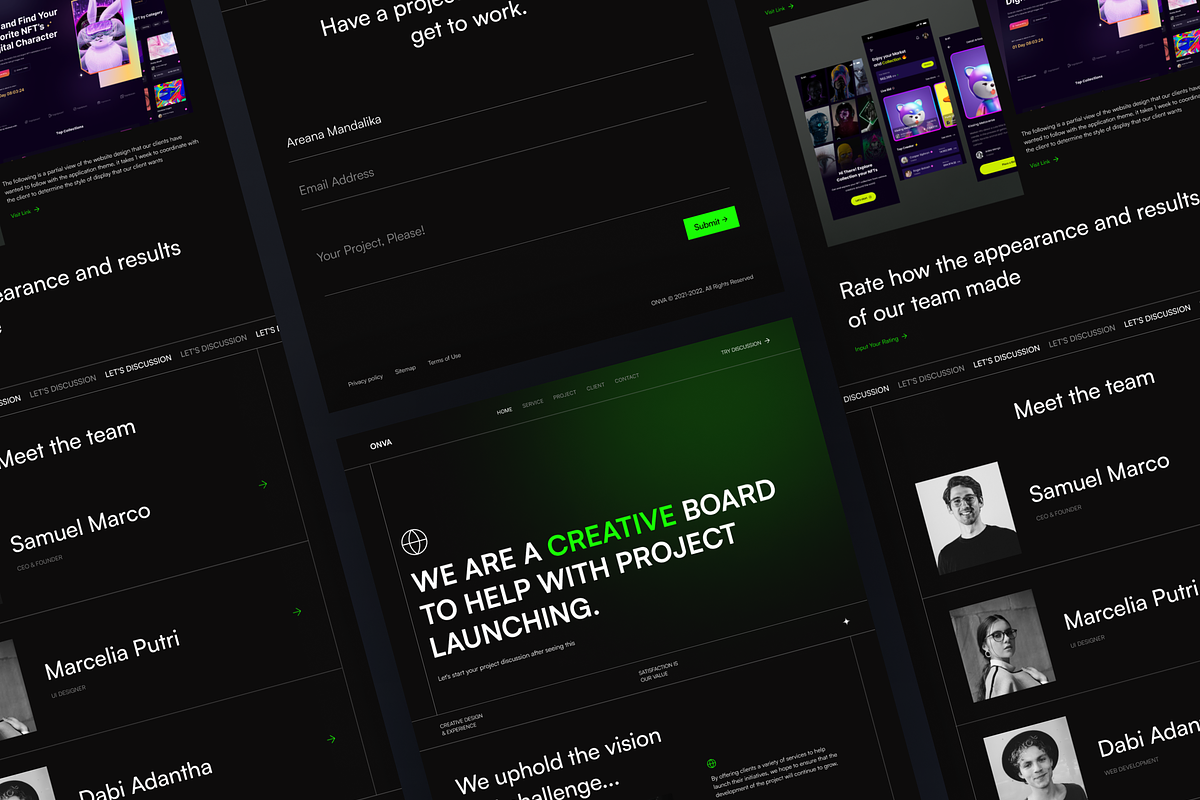 ONVA - Agency Landing Page, a Landing Page Template by SundayWorkTeam (Photo 3 of 3)