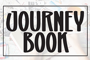 Journey Book | Script Font, a Script Font by Scratchones (Thumbnail 1 of 8)
