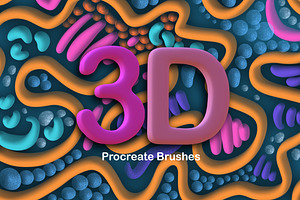 Pop 3D Procreate Brushes