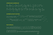 CS Galysia Dashed, a Script Font by Craft Supply Co. (Thumbnail 8 of 8)