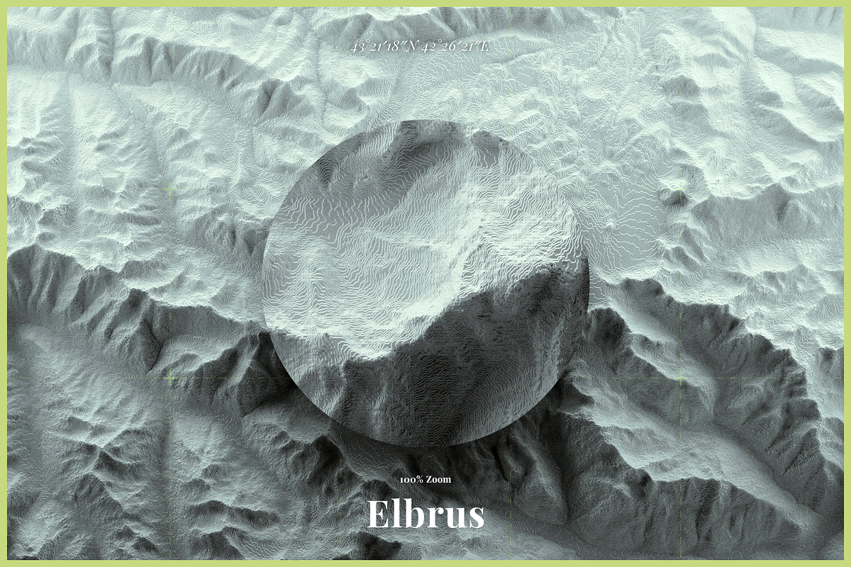TOPO 1 - Mountains, an Object Graphic by maximakesthings (Photo 3 of 6)