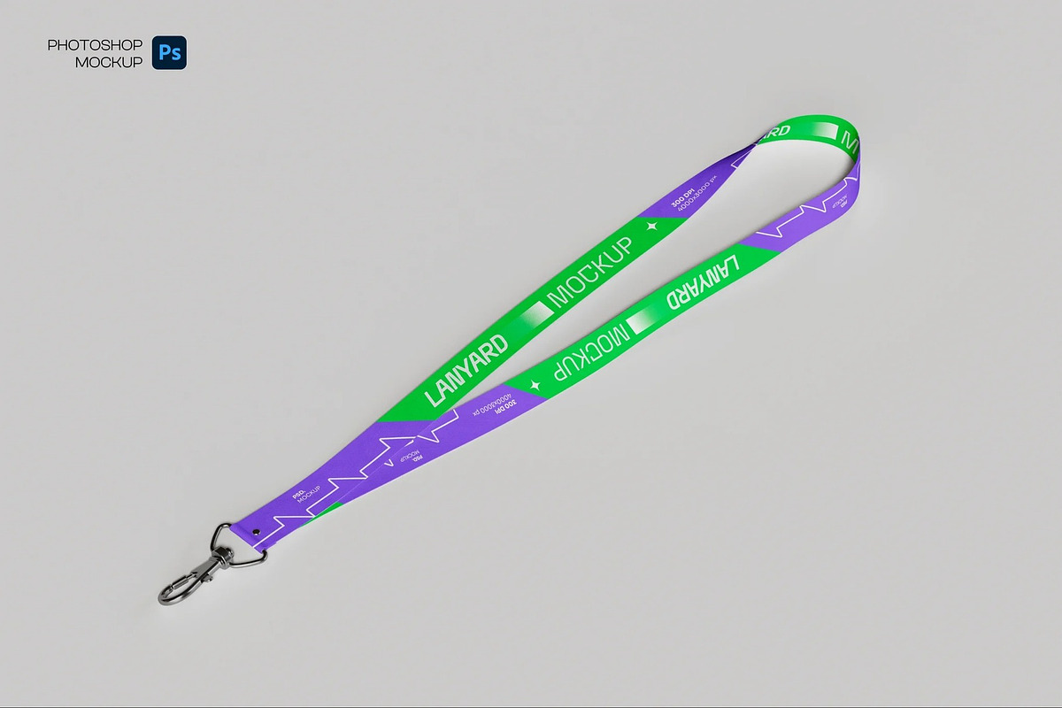 Lanyard Mockup, an Advertising Mockup by Hubzway (Photo 1 of 3)