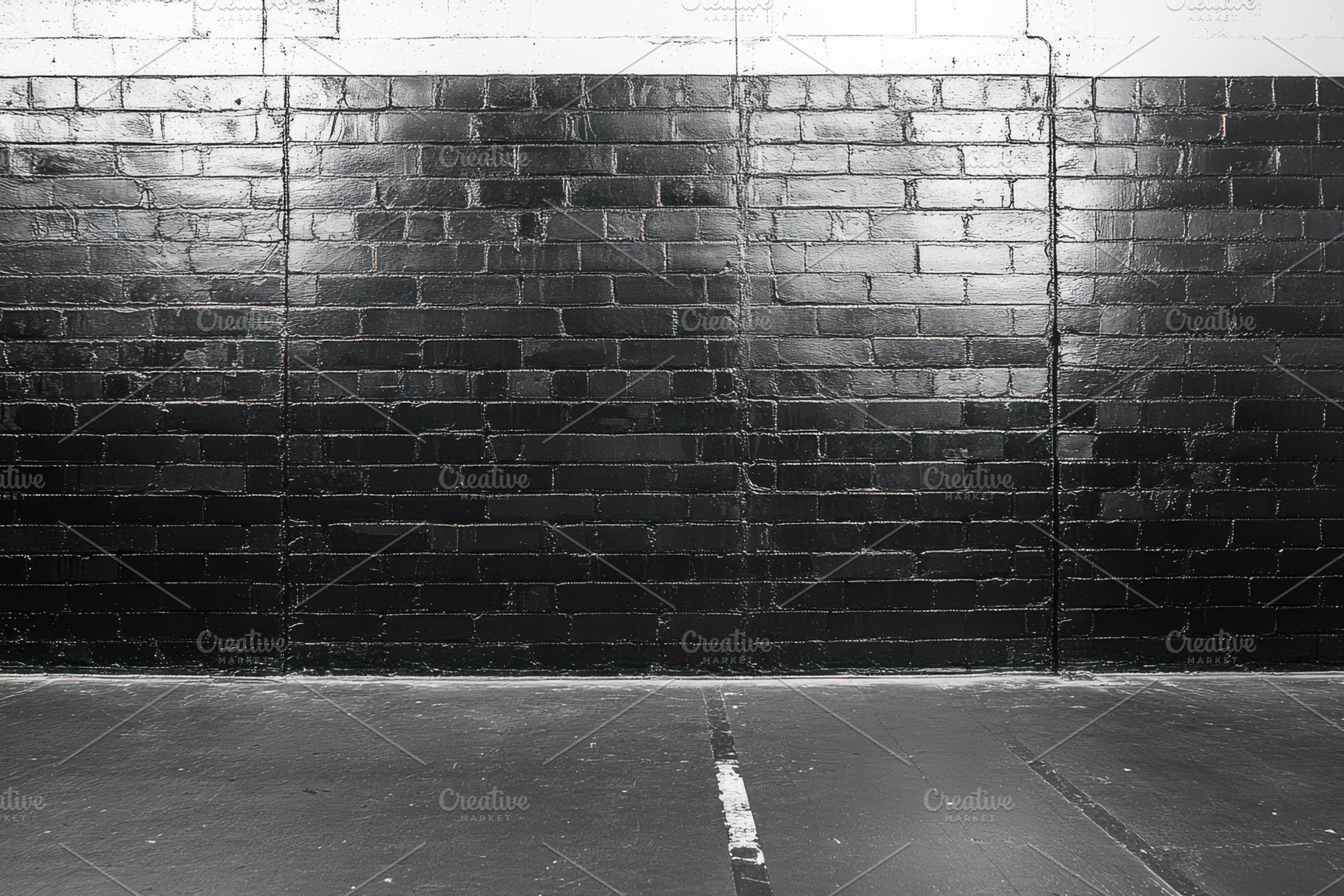 Black brick wall urban texture backg, a Background Photo by Pixeness Studio