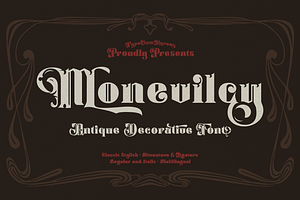 Monevilcy Antique Font