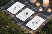 Doodle Cats Full Tarot Deck, an Illustration by Anastasiya Klempach (Thumbnail 5 of 13)