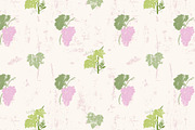 10 Grapevine seamless patterns, a Pattern Graphic by YvY (Thumbnail 5 of 12)