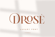 Drose - Modern luxury Serif Font, a Serif Font by Typebae (Thumbnail 1 of 10)