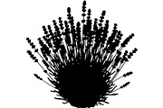 Lavender Flower Silhouette, an Object Graphic by Designer_Momina (Thumbnail 4 of 20)