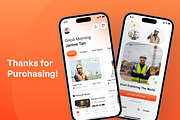Skilled Worker Hiring Mobile App UI, an App Template by Nik Design (Thumbnail 6 of 6)