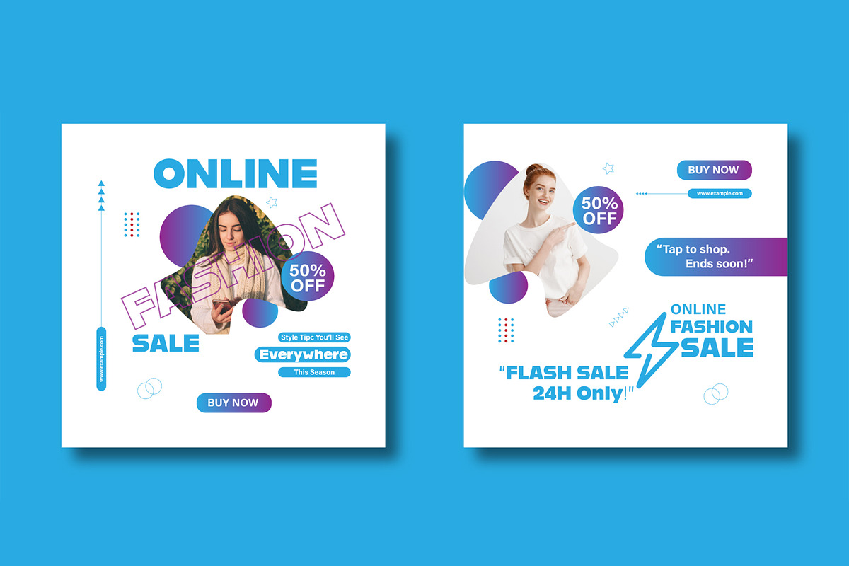 Stylish Fashion Sale Social Media, a Social Media Template by MightyDesign (Photo 5 of 8)