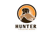 Dog Hunter Logo, a Branding & Logo Template by VectorCrow (Thumbnail 2 of 2)