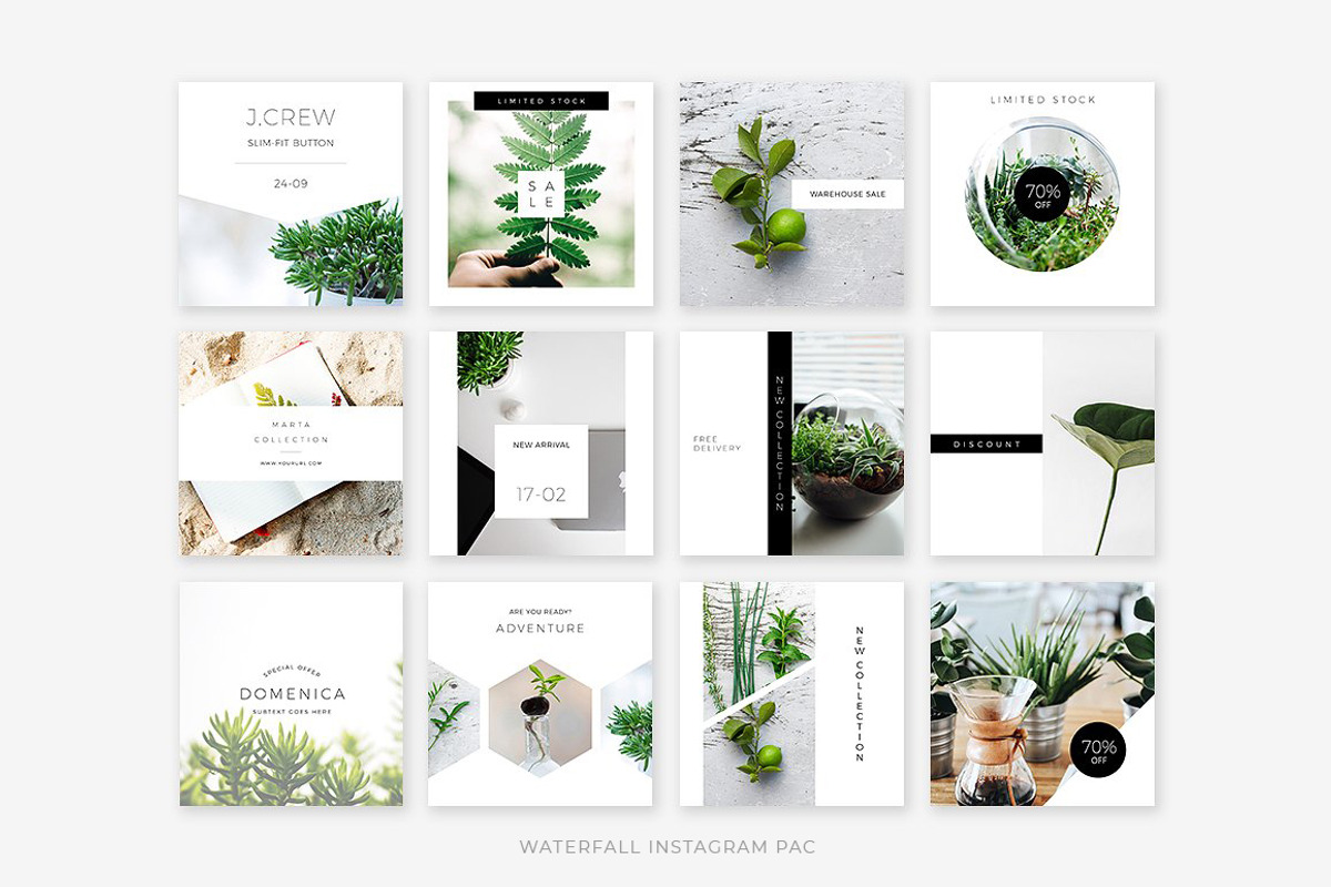 Light Instagram Bundle, a Social Media Template by Swiss_cube (Photo 6 of 8)