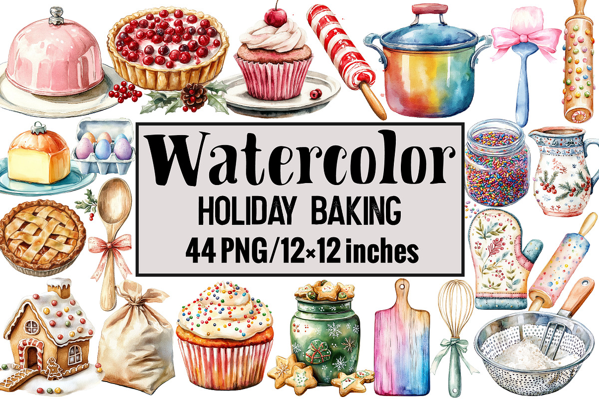 Holiday Baking, an Illustration by Design Market (Photo 1 of 4)