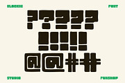 Blockie - Hand-lettered Display Font, a Font by Studio Funshop by Kelli (Thumbnail 7 of 13)