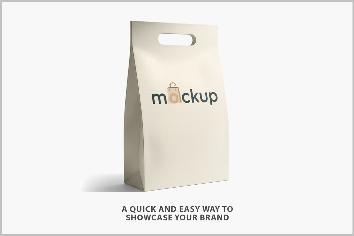 Bag Paper Mockup PSD, a Packaging Mockup by Bruno's Shop (Photo 2 of 4)