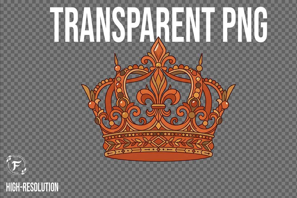 Crowns Clipart, an Object Illustration by Forhadx5 (Photo 5 of 8)