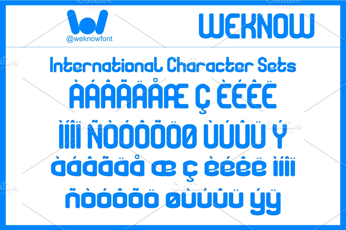 Afterthought font, a Sans Serif Font by weknow (Photo 8 of 8)