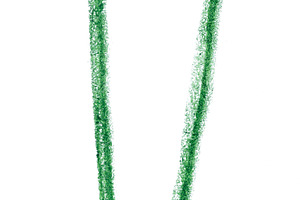 An outline exclamation mark drawn in green pencil with a pronoun, an Abstract Photo by ndanko