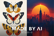 50 Scandinavian Art Prompts, an Object Graphic by MadeByAI Studio (Thumbnail 3 of 5)