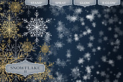 Snowflake Photoshop Brush set, a Brush Add-On by Wonderbox Creative (Thumbnail 12 of 13)