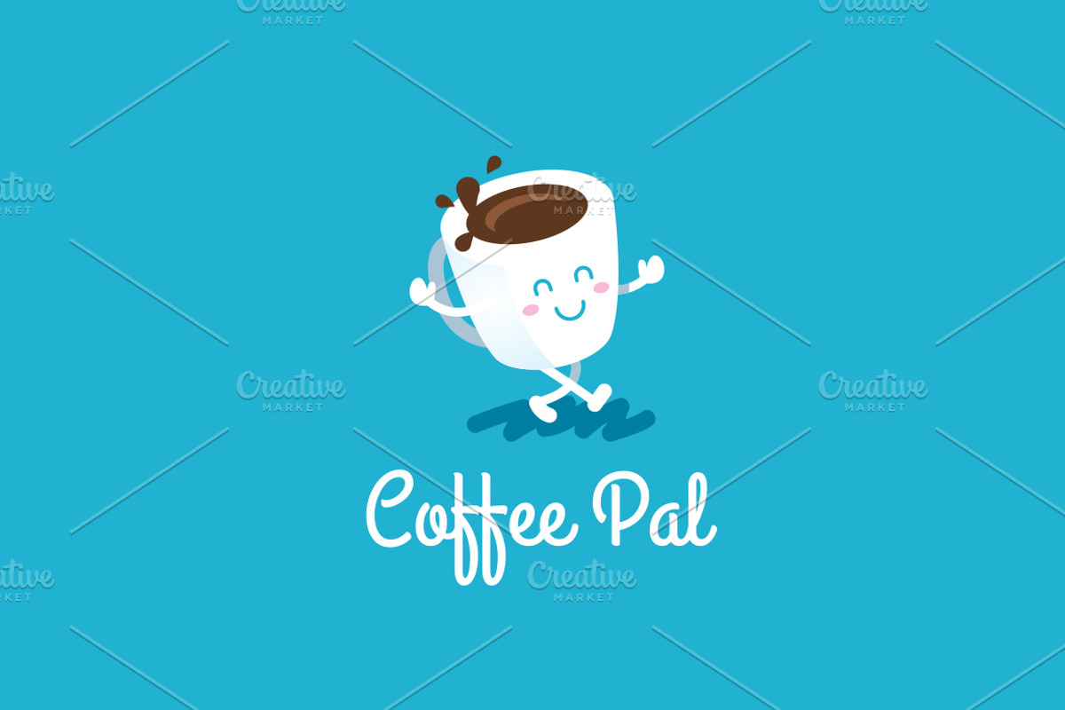 Coffee Pal - Coffee Logo Template, a Branding & Logo Template by Manudesign (Photo 1 of 3)
