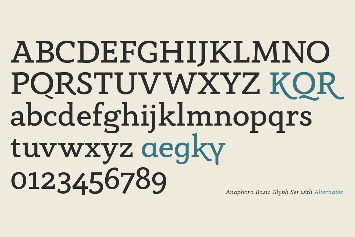 Anaphora - 22 Fonts preview 4
