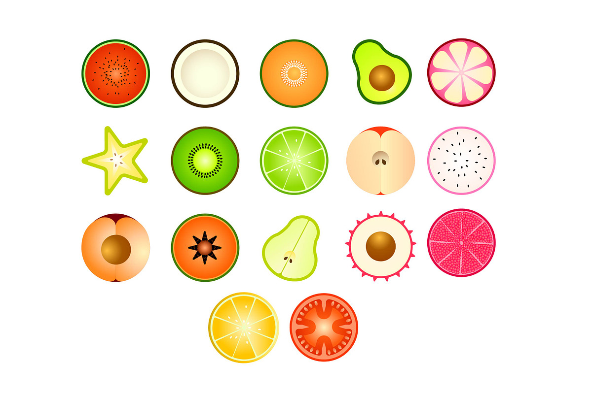 FRUIT & VEGETABLE BUNDEL LOGO BADGE, a Branding & Logo Template by grindstudio (Photo 8 of 11)