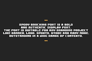 Spory Brocking, a Sans Serif Font by QR Design Studio (Thumbnail 6 of 8)