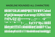 Wadeline Rounded, a Sans Serif Font by Craft Supply Co. (Thumbnail 8 of 8)