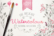Watercolor wedding collection vol 1, an Illustration by Lisa Glanz (Thumbnail 1 of 5)