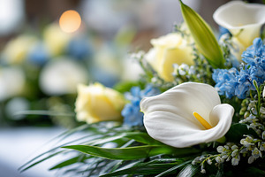 Elegant floral arrangement, a Nature Photo by MistyDay