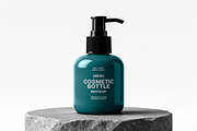 Stubby Shower Gel Bottle Mockup, a Packaging Mockup by Design Squad (Thumbnail 1 of 4)