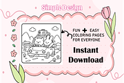 Comfy Critter Besties Cute & Cozy, an Animal Illustration by Design Zone (Thumbnail 3 of 4)