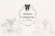 Autumn Cottagecore - Fall Line Art, a Seasonal Illustration by Mio Buono (Thumbnail 18 of 18)