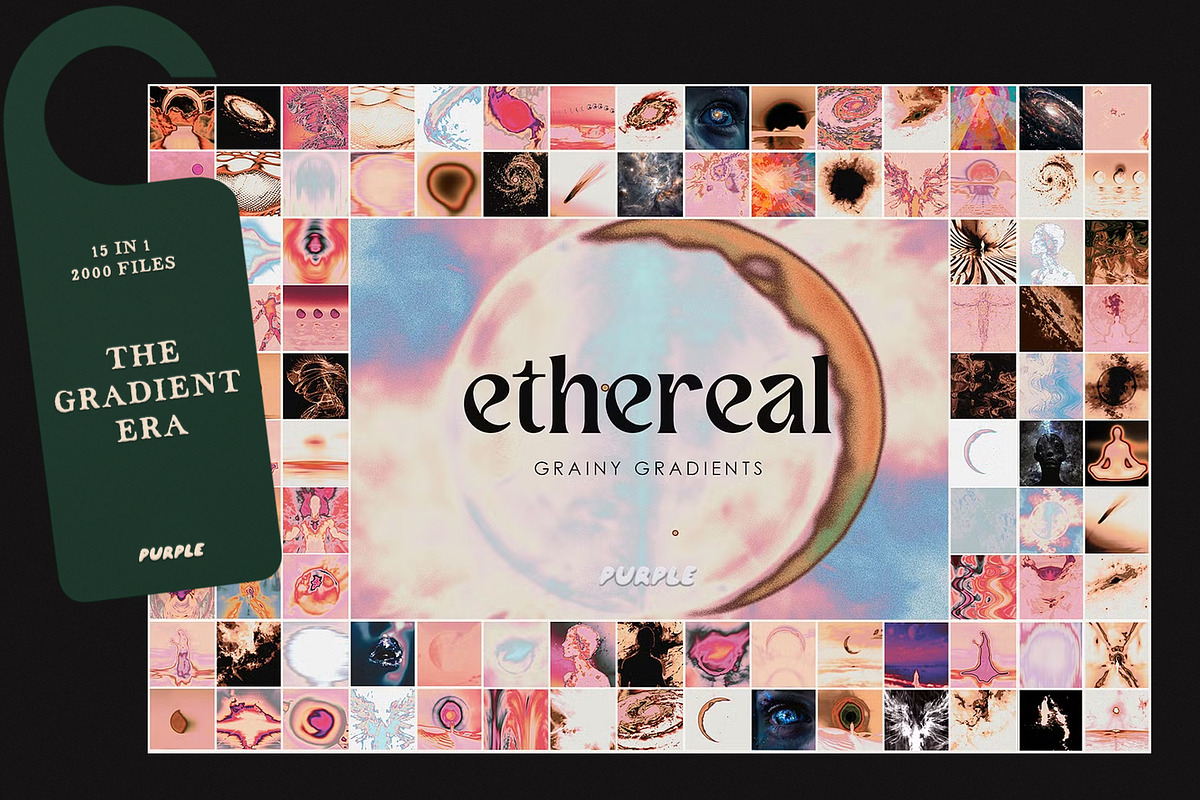 15 in 1: THE GRADIENT ERA, a Background Graphic by Purple (Photo 13 of 16)
