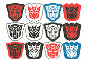 Transformers Birthday Party Package, a Templates & Theme by Lytvynenko Anna (Thumbnail 8 of 13)