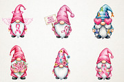 Breast Cancer Gnome Watercolor Png, an Illustration by RobertsArt (Thumbnail 2 of 7)