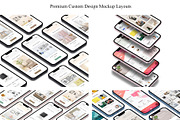 ALL 3D iPHONE MOCK-UP BUNDLE VOL-7, an iPhone Mockup by Graphicsworld125 (Thumbnail 4 of 21)
