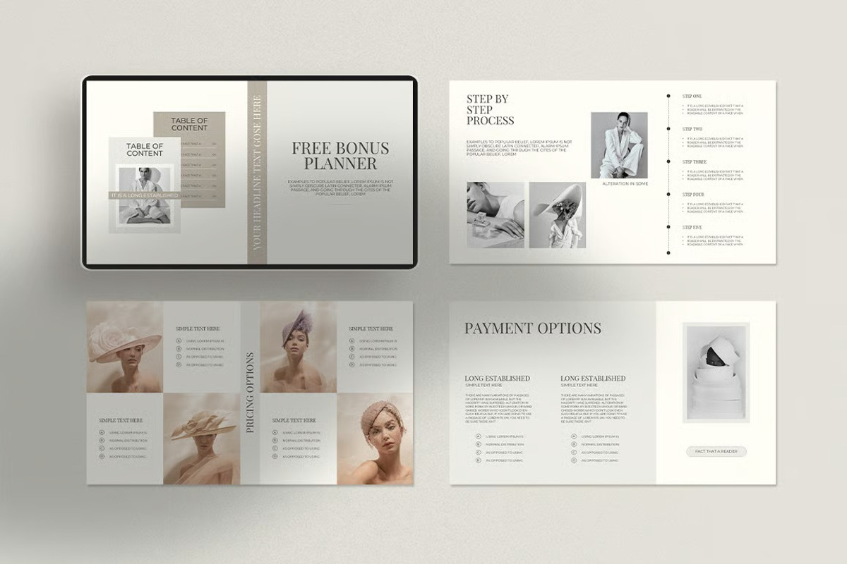 Masterclass Slide Deck Presentation, a Presentation Template by Fit-tee (Photo 2 of 8)