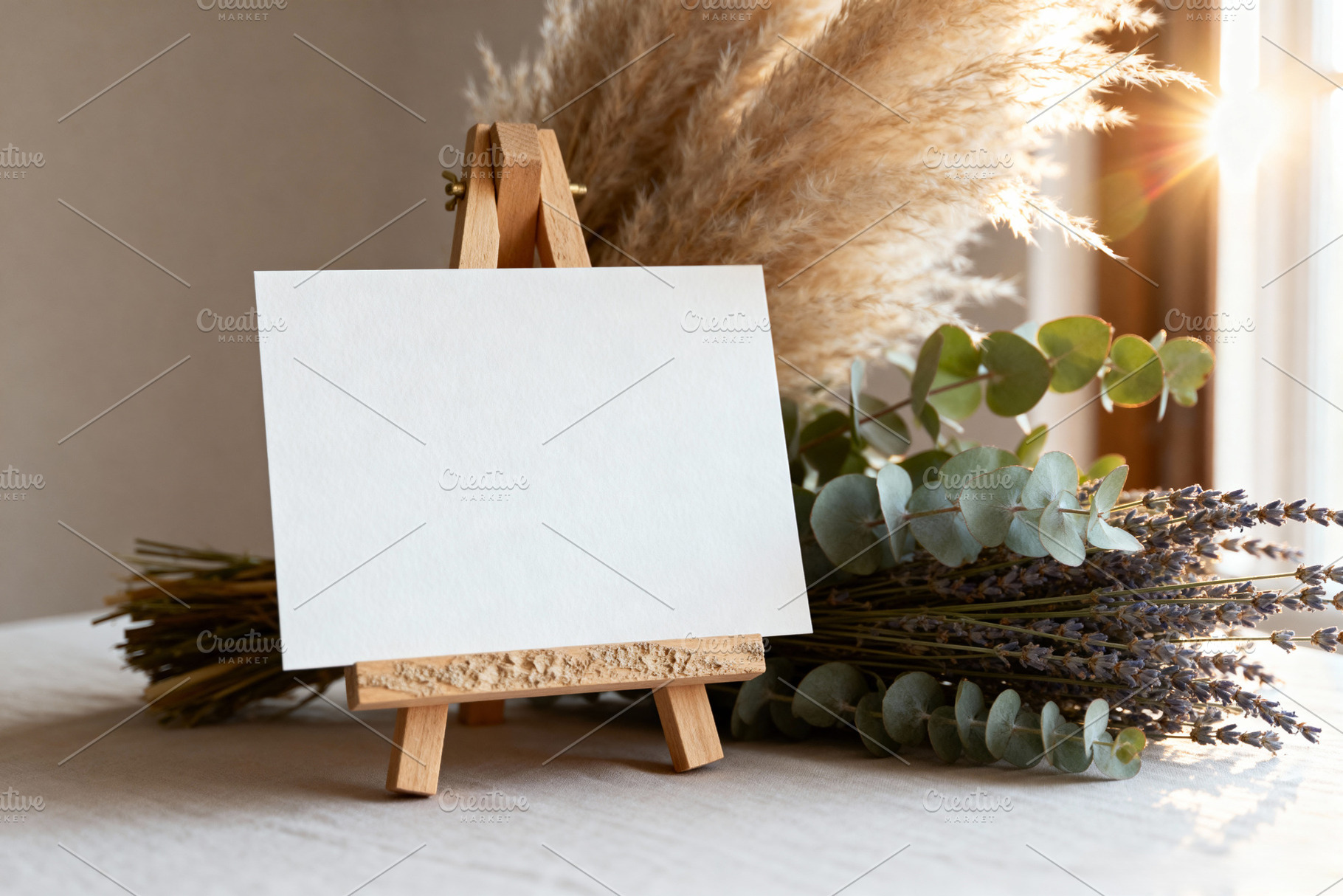 Rustic Blank Wedding Signage Mockup, a Background Photo by Virgo Studio